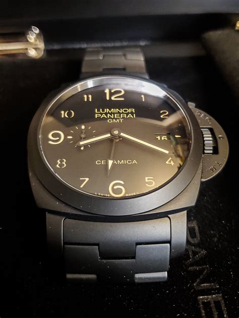 panerai pam00438 review|Panerai PAM00438 Tuttonero 44mm full kit ceramic.